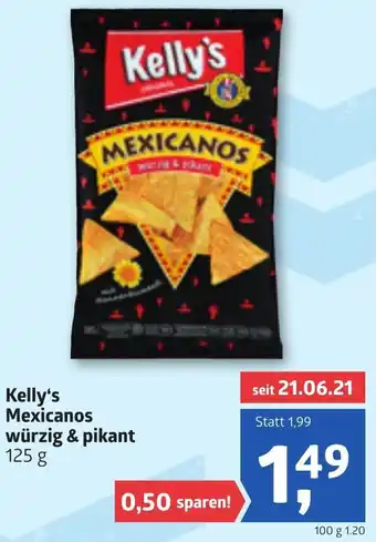 ADEG Kelly's Mexicanos Würzig & Pikant 125g Angebot