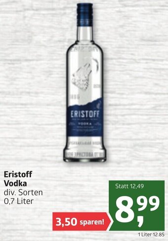 ADEG Eristoff Vodka 0,7 Liter Angebot