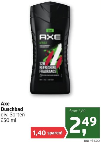 ADEG Axe Duschbad 250ml Angebot