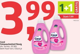 ADEG Coral Feinwaschmittel Flüssig Angebot