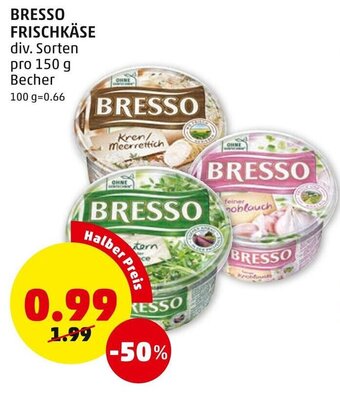 PENNY Bresso Frischkäse 150 g Angebot