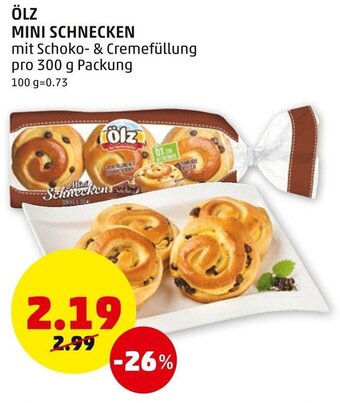 PENNY Ölz Mini Schnecken 300g Angebot
