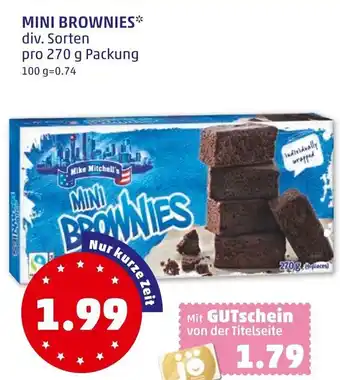 PENNY Mini Brownies 270g Angebot
