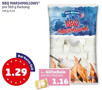 PENNY BBQ Marshmallows 300g Angebot