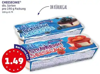 PENNY Cheesecake 190g Angebot