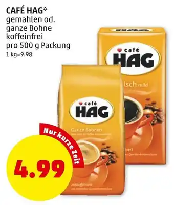 PENNY Café Hag 500 g Angebot
