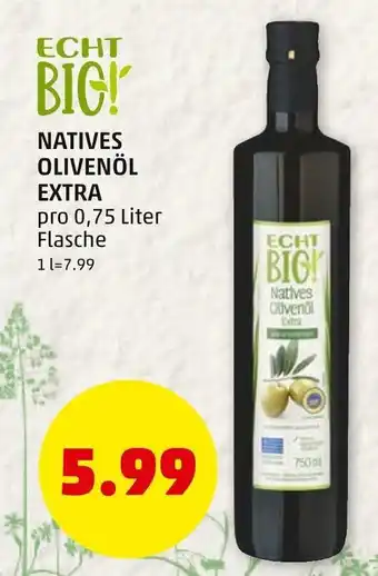PENNY Natives Olivenöl Extra 0,75L Angebot