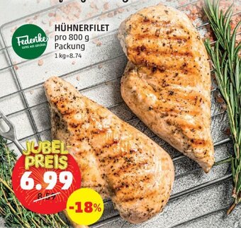 PENNY HÜHNERFILET pro 800 g Packung Angebot
