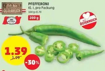 PENNY PFEFFERONI Kl. I, pro Packung Angebot