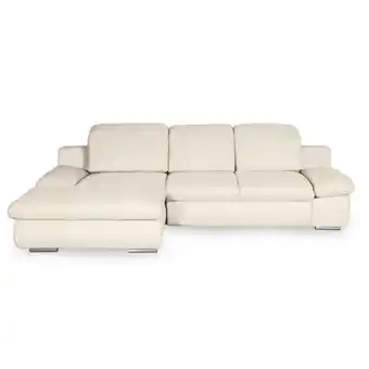 XXXLutz Ecksofa in chenille creme Angebot