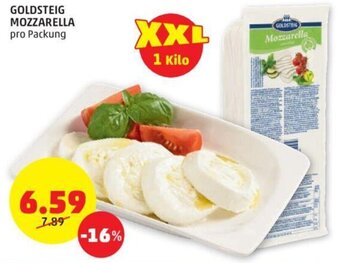 PENNY GOLDSTEIG MOZZARELLA pro Packung Angebot