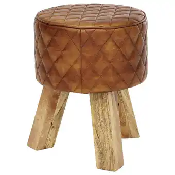 XXXLutz Hocker in leder braun Angebot