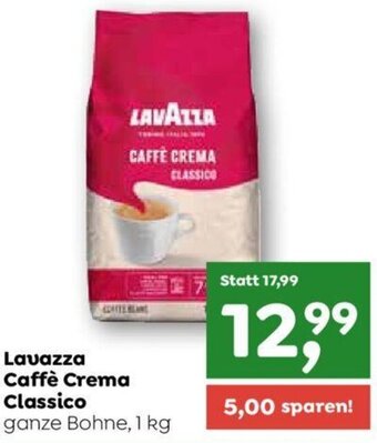 ADEG Lavazza Caffè Crema Classico ganze Bohne, 1 kg Angebot