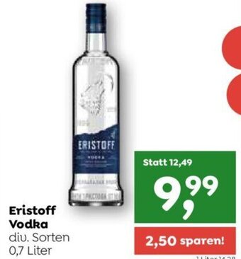 ADEG Eristoff Vodka diu. Sorten 0,7 Liter Angebot