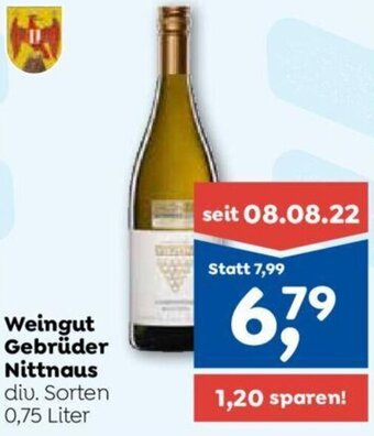 ADEG Weingut Gebrüder Nittnaus div. Sorten 0,75 Liter Angebot