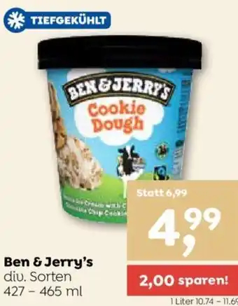 Ben & Jerry's div. Sorten 427 - 465 ml