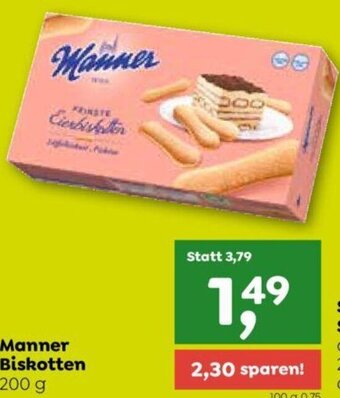 ADEG Manner Biskotten 200g Angebot