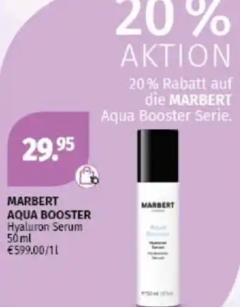Müller MARBERT AQUA BOOSTER Hyaluron Serum 50ml €599.00/11 Angebot