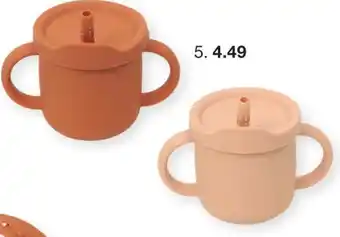 Trinkbecher 8 x 8 cm/250 ml. Silikon.