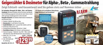 Pearl Geigerzähler & Dosimeter für Alpha-, Beta-, Gammastrahlung Angebot