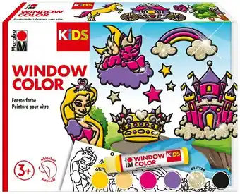 Libro Marabu kids window color set prinzessin 6 x 25 ml mehrere farben Angebot
