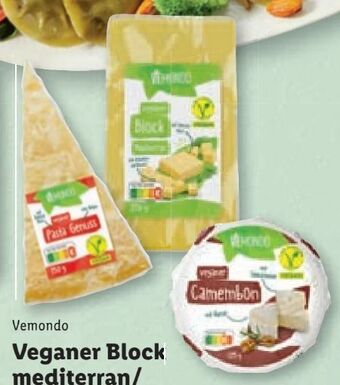 Lidl Veganer block mediterran Angebot