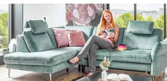 Polstermöbel Fischer Ecksofa stoff Angebot