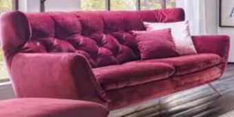 Polstermöbel Fischer 3 sitzer stoff sofa Angebot