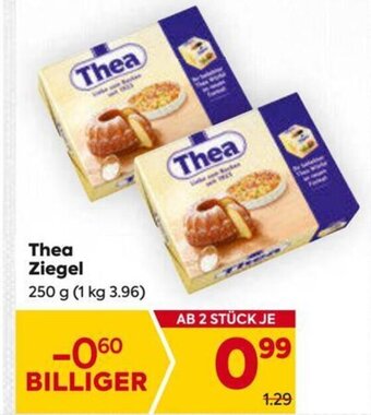 Billa Thea Ziegel 250 g Angebot