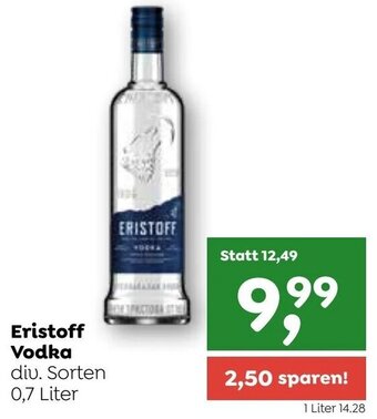 ADEG Eristoff Vodka div. Sorten 0,7 Liter Angebot