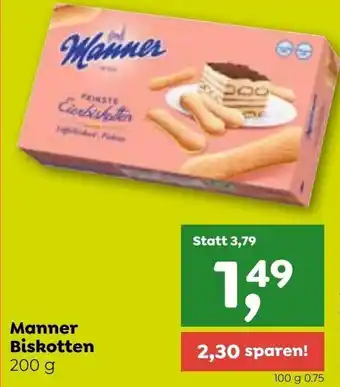 ADEG Manner Biskotten 200 g Angebot