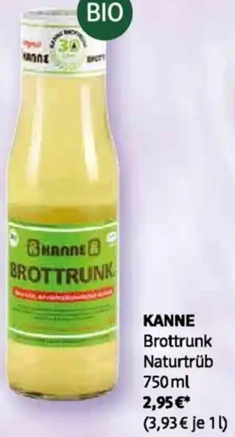 dm KANNE Brottrunk Naturtrüb 750ml Angebot