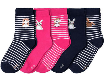 Ernsting's family 5 paar kinder socken in verschiedenen dessins Angebot
