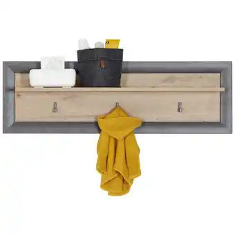 XXXLutz Wandboard in 106,2/33,5/21,6 cm eichefarben, dunkelgrau Angebot