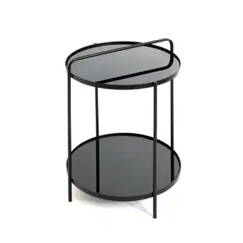 XXXLutz Beistelltisch in metall, glas 38/38/51 cm Angebot