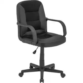 XXXLutz Drehstuhl in lederlook, netzbespannung schwarz Angebot