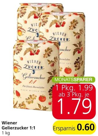 Spar Wiener Gelierzucker 1:1 1 kg Angebot
