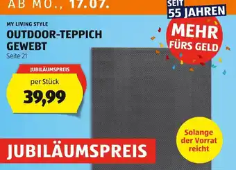 MY LIVING STYLE OUTDOOR-TEPPICH GEWEBT Seite 21