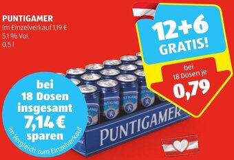 Hofer PUNTIGAMER 0,5L Angebot
