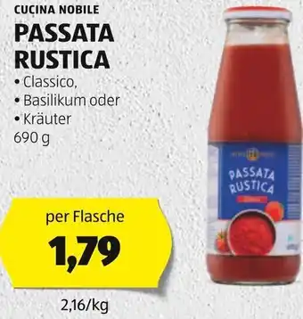 Hofer CUCINA NOBILE PASSATA RUSTICA 690 g Angebot