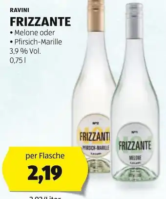 Hofer RAVINI FRIZZANTE 0,75 L Angebot
