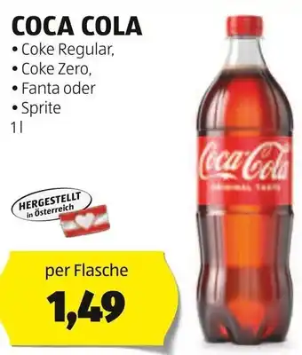 Hofer Coca-Cola 1L Angebot