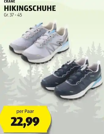 Hofer CRANE HIKINGSCHUHE Gr. 37-45 per Paar Angebot