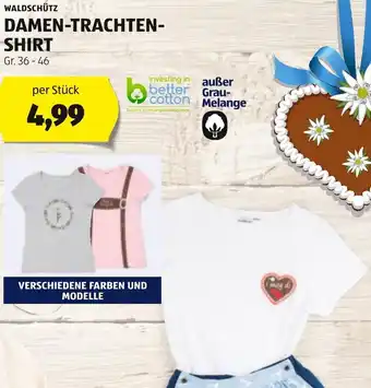 Hofer WALDSCHÜTZ DAMEN-TRACHTEN- SHIRT per Stück Angebot