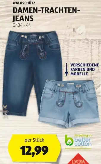 Hofer WALDSCHÜTZ DAMEN-TRACHTEN- JEANS Gr. 34-44 per Stück Angebot