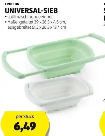 Hofer CROFTON UNIVERSAL-SIEB per Stück Angebot