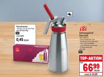 Metro iSi Sahneapparat Gourmet z.B. 0,5 l oder 1L Angebot
