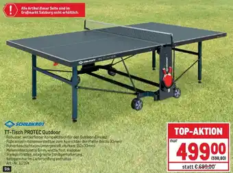Metro SCHILDKROT TT-Tisch PROTEC Outdoor Angebot