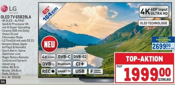Metro LG OLED TV 65B39LA Angebot