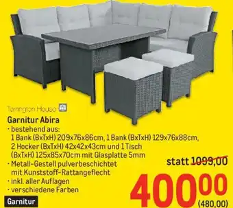 Metro Tarrington House Garnitur Abira Angebot